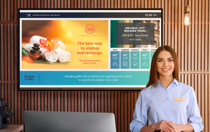 Custom Content on Digital Displays: Boosting Brand Identity and Guest Engagement