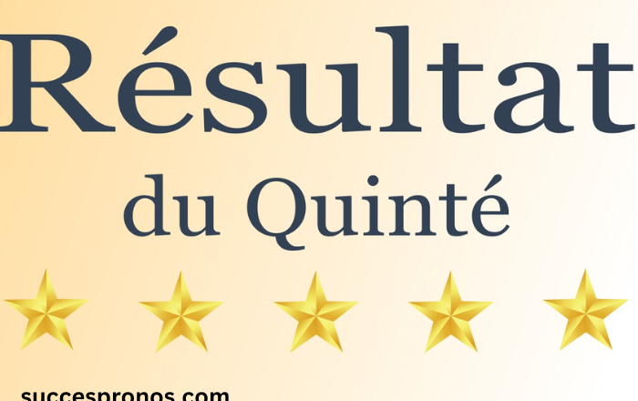 Résultats Du Quinté D’aujourd’hui