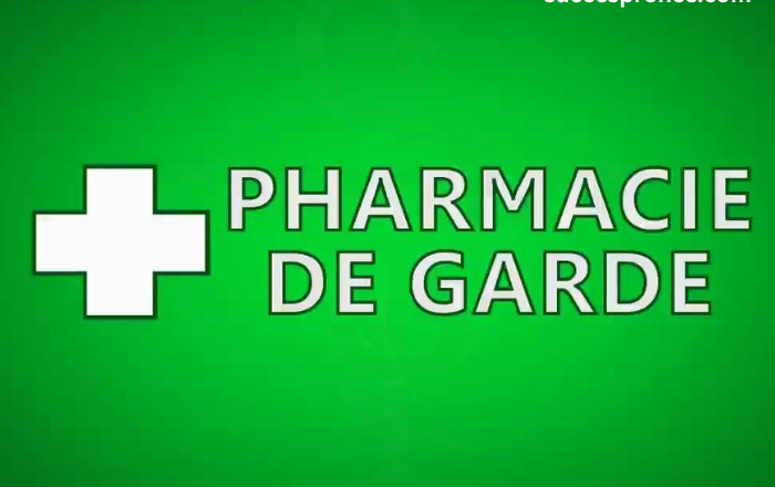 Pharmacie DE Garde Du Jour