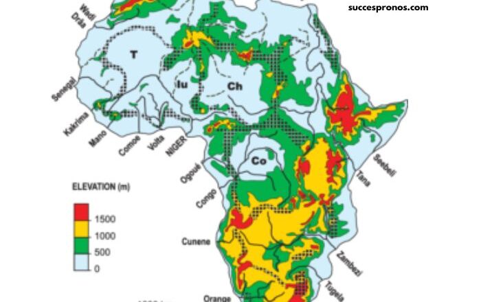 Carte DE L’afrique