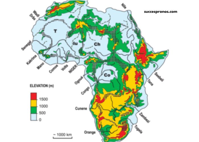Carte DE L’afrique