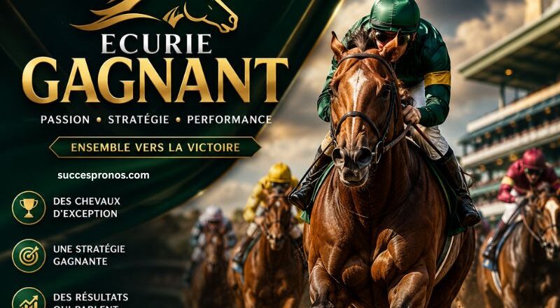 Ecurie Gagnant – Pronostics Turf Fiables du Quinté