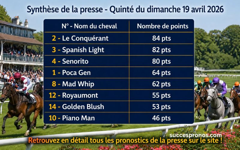 WeekTurfJournal – Analyses Turf et Pronostics du Quinté+